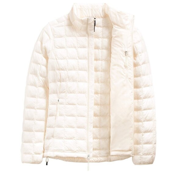 NEW THE NORTH FACE Plus Thermoball Puffer women Jacket in Gardenia White 11258s4 - Picture 1 of 4